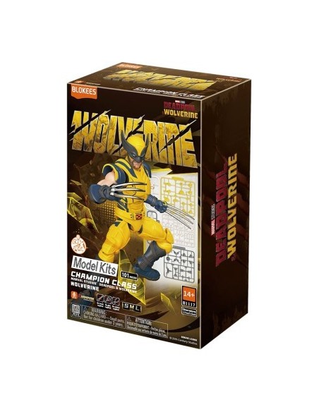 Figura Champion Class Marvel Heroes: Wolverine Model Kit