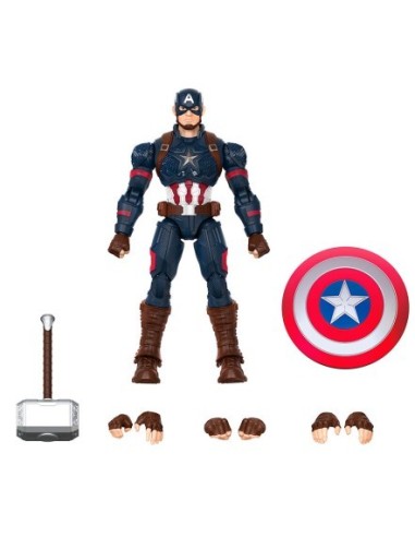 Figura Champion Class Marvel Infinity Saga: Capitán América Model Kit