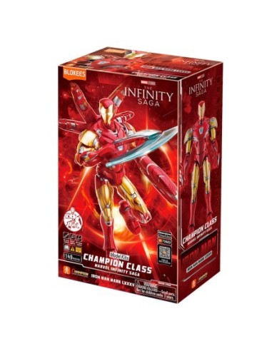 Blokees Figura Champion Class Marvel Infinity Saga: Iron Man MK85  Model Kit