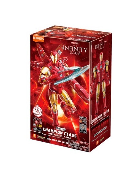 Blokees Figura Champion Class Marvel Infinity Saga: Iron Man MK85  Model Kit