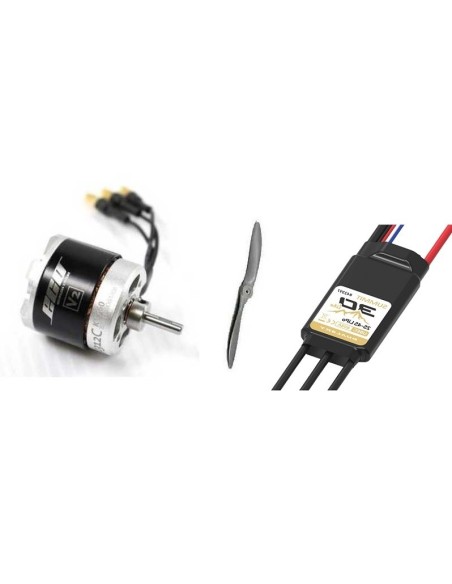 COMBO BRUSHLESS PARA AVION 600-800g Peso en vuelo (Para Lipo 3S)