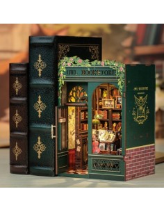 Book Nook Librería "Owl Bookstore" con 88 piezas.