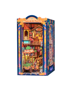Cutebee Book Nook Plaza de los Muertos con 350 piezas