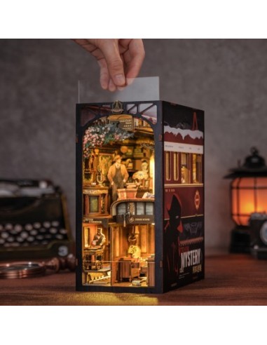 Book Nook Interor de un Tren "Train Mystery Case" con 338 piezas.