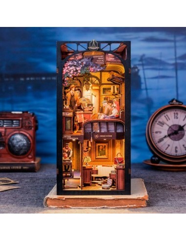 Book Nook Interor de un Tren "Train Mystery Case" con 338 piezas.