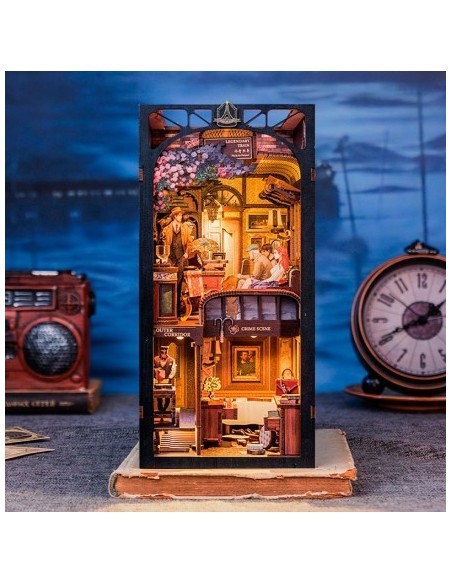Book Nook Interor de un Tren "Train Mystery Case" con 338 piezas.
