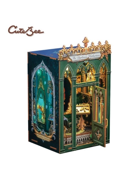 Book Nook Herbario "The Darkness Herbarium" con 98 piezas.