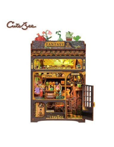 Book Nook Tienda de plantas "Fantasy Plant Shop" con 146 piezas.