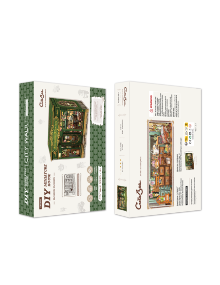 Cutebee Miniature House Blossom Florists con 265 piezas