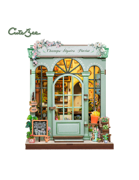 Book Nook Floristería "Champs Elysees Florist" con 199 piezas.