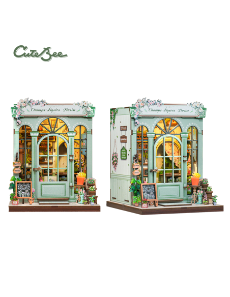 Book Nook Floristería "Champs Elysees Florist" con 199 piezas.
