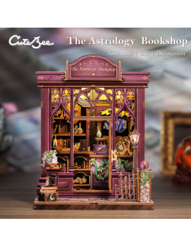 Book Nook Librería "The Astrology Bookshop" con 155 piezas.