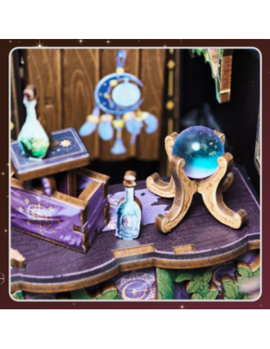 Book Nook Librería "The Astrology Bookshop" con 155 piezas.