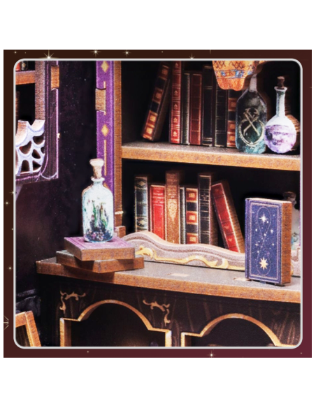 Book Nook Librería "The Astrology Bookshop" con 155 piezas.