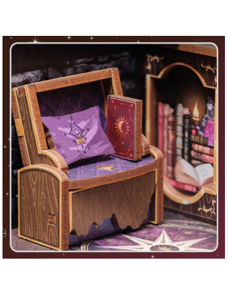 Book Nook Librería "The Astrology Bookshop" con 155 piezas.