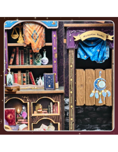 Book Nook Librería "The Astrology Bookshop" con 155 piezas.