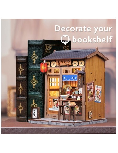 Cutebee Book Nook Morita-Ya con 240 piezas
