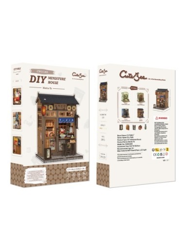 Cutebee Book Nook Morita-Ya con 240 piezas