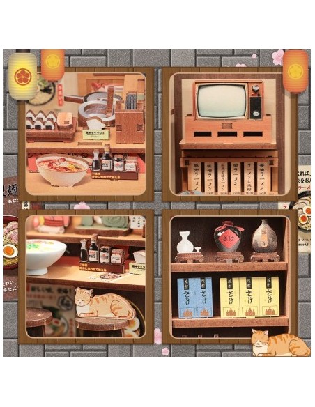 Cutebee Book Nook Morita-Ya con 240 piezas