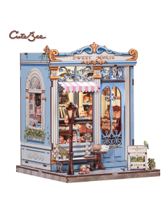 Miniature House Pastelería "Sweet Marie" con 242 piezas.