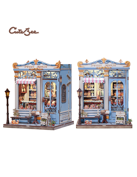 Miniature House Pastelería "Sweet Marie" con 242 piezas.