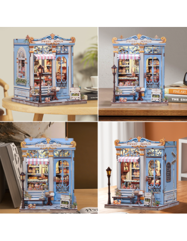 Miniature House Pastelería "Sweet Marie" con 242 piezas.