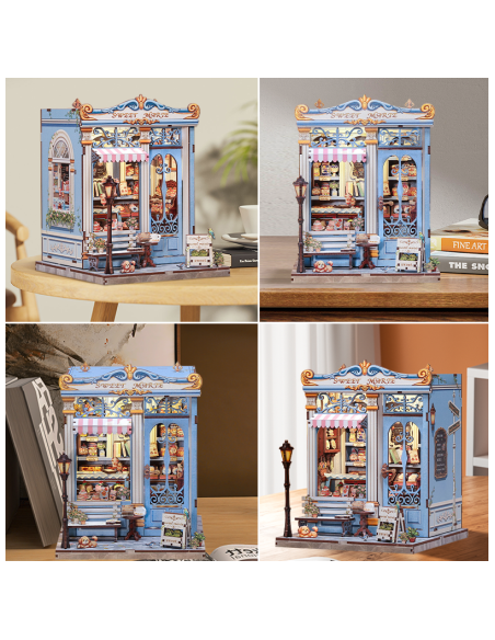 Miniature House Pastelería "Sweet Marie" con 242 piezas.