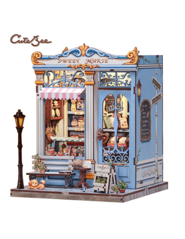 Miniature House Pastelería "Sweet Marie" con 242 piezas.