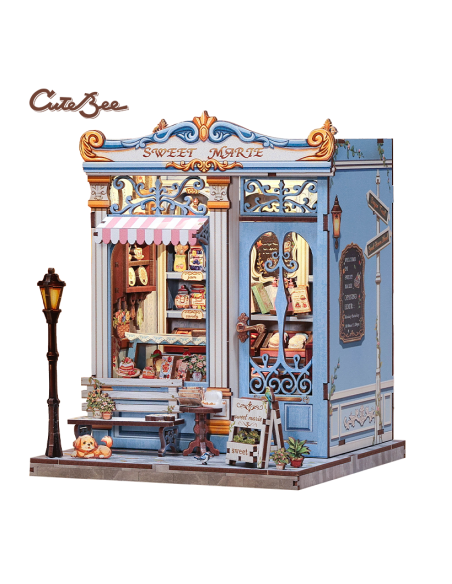 Miniature House Pastelería "Sweet Marie" con 242 piezas.