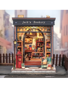 Book Nook Librería "Jack's Bookery" con 330 piezas.
