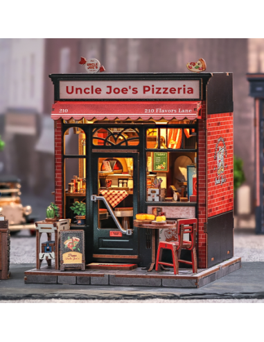 Book Nook Restaurante "Uncle Joe's Pizzeria" con 236 piezas.