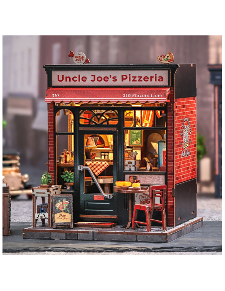 Book Nook Restaurante "Uncle Joe's Pizzeria" con 236 piezas.