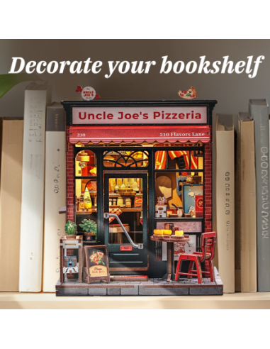 Book Nook Restaurante "Uncle Joe's Pizzeria" con 236 piezas.