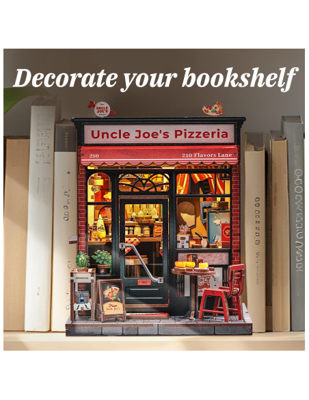 Book Nook Restaurante "Uncle Joe's Pizzeria" con 236 piezas.