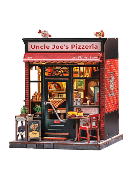 Book Nook Restaurante "Uncle Joe's Pizzeria" con 236 piezas.