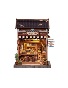 Cutebee Miniature House Choshi no Shitamachi con 218 piezas
