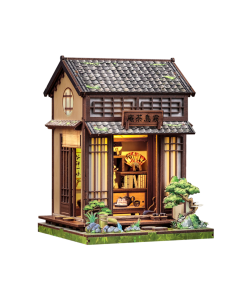 Cutebee Miniature House Kirishima Cha-an con 145 piezas