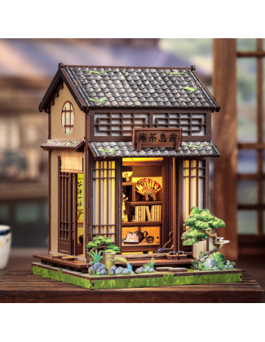 Cutebee Miniature House Kirishima Cha-an con 145 piezas