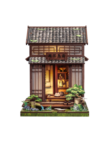 Cutebee Miniature House Kirishima Cha-an con 145 piezas