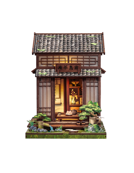 Cutebee Miniature House Kirishima Cha-an con 145 piezas