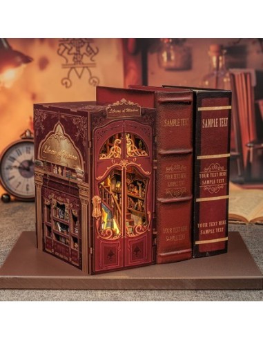 Book Nook Biblioteca "Library of Wisdom" con 281 piezas.