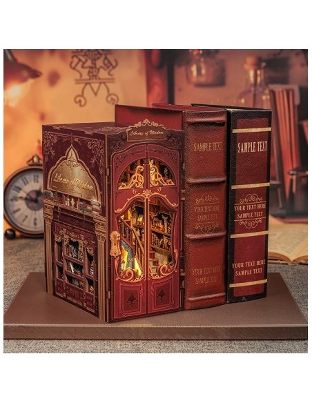 Book Nook Biblioteca "Library of Wisdom" con 281 piezas.