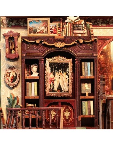 Book Nook Biblioteca "Library of Wisdom" con 281 piezas.