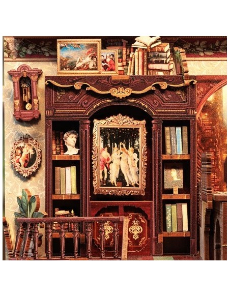 Book Nook Biblioteca "Library of Wisdom" con 281 piezas.