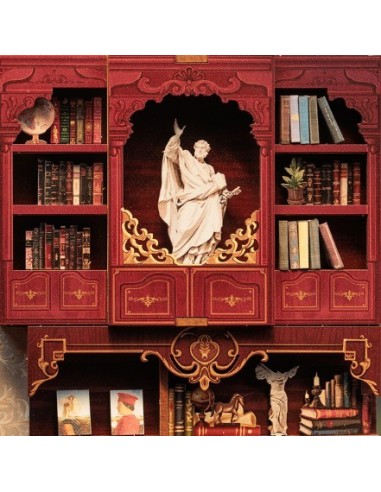 Book Nook Biblioteca "Library of Wisdom" con 281 piezas.