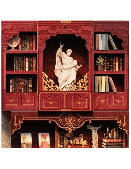 Book Nook Biblioteca "Library of Wisdom" con 281 piezas.