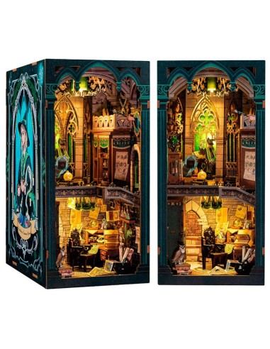 Book Nook Sala común "Darkness Common Room" con 156 piezas.