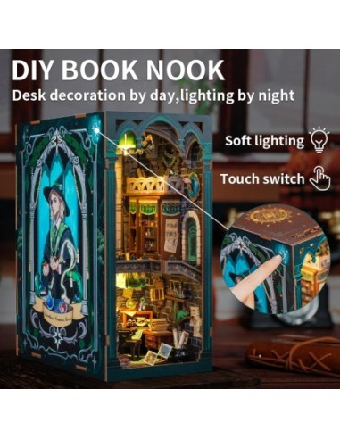 Book Nook Sala común "Darkness Common Room" con 156 piezas.