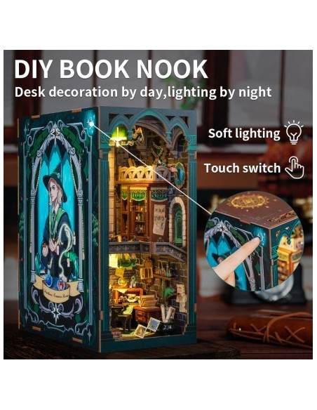Book Nook Sala común "Darkness Common Room" con 156 piezas.