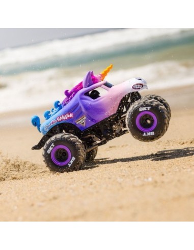 Losi 1-18 Mini LMT Sparkle Smash 2S 4X4 RTR Brushed Monster Truck (Battery & Charger Included)